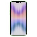 Силиконовая накладка с пластиной Magsafe Nillkin CamShield Silky Magnetic Silicone Case Зеленая для Apple iPhone 15 Pro Max(#2)