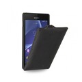 Кожаный чехол Sipo V Series Black для Sony Xperia M2 Dual S50h(#1)