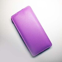 Кожаный чехол Armor Case Purple для Huawei Ascend W2