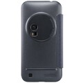 Полиуретановый чехол Nillkin Sparkle Leather Case Black для Asus Zenfone Zoom ZX551ML(#2)