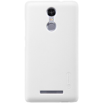 Пластиковый чехол с пленкой Nillkin Super Frosted Shield White для Xiaomi Redmi Note 3/Redmi Note 3 Pro(1)