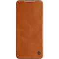 Кожаный чехол Nillkin Qin Leather Case Коричневый  для Huawei P50 Pro(#1)