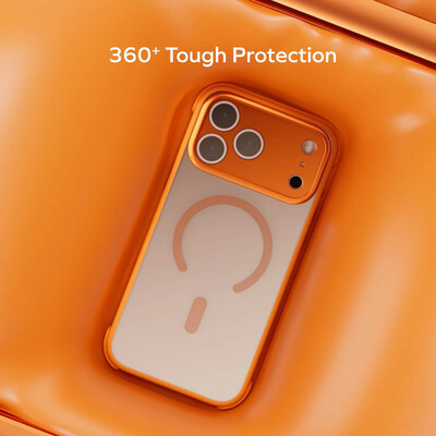 Защитный чехол Momax CaseFORM Air Magnetic Case черный для Apple iPhone 17 Pro(6)