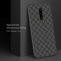 Защитный чехол Nillkin Synthetic Fiber-Plaid Черный для OnePlus 7 Pro(#4)