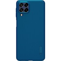 Пластиковый чехол Nillkin Super Frosted Shield Синий для Samsung Galaxy M53