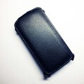Кожаный чехол Armor Case Black для Philips Xenium W626(#1)