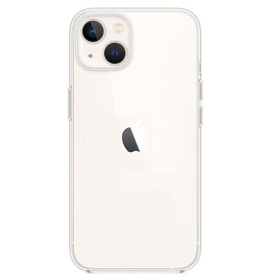Силиконовый чехол Clear Case прозрачный для Apple iPhone 13(1)