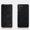 Кожаный чехол Nillkin Qin Leather Case Черный для Samsung Galaxy S21 FE(#4)
