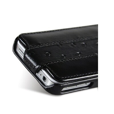 Кожаный чехол Melkco Limited Edition Vintage Black для Apple iPhone 4/4S(3)