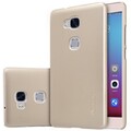 Пластиковый чехол с пленкой Nillkin Super Frosted Shield Gold для Huawei GR5/ Honor 5X(#3)