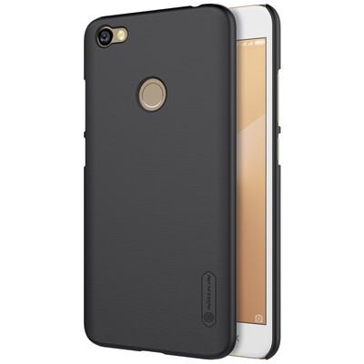 Пластиковый чехол с пленкой Nillkin Super Frosted Shield Black для Xiaomi Redmi Note 5A Prime (3/32Gb & 4/64Gb)(3)