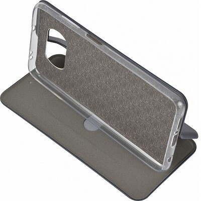 Чехол-книга на основе из силикона Book Case New 3D черный для Xiaomi Redmi Note 9T(3)