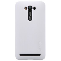 Пластиковый чехол с пленкой Nillkin Super Frosted Shield White для Asus Zenfone 2 Laser ZE550KL