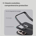 Пластиковый чехол с пластиной Magsafe Nillkin Super Frosted Shield Pro Magnetic Case черный для Xiaomi 15T(#10)