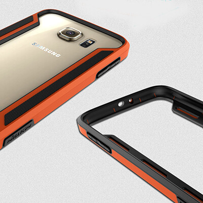 Пластиковый бампер Nillkin Armor-Border series Orange для Samsung G920F Galaxy S6(3)
