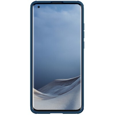 Чехол-накладка Nillkin CamShield Pro Синяя для Xiaomi Mi10S(2)