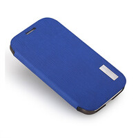 Чехол книга ROCK Elegant Flip Case Blue для Samsung i9082 Galaxy Grand Duos