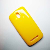 Силиконовый чехол Becolor Yellow для HTC Desire 500 Dual