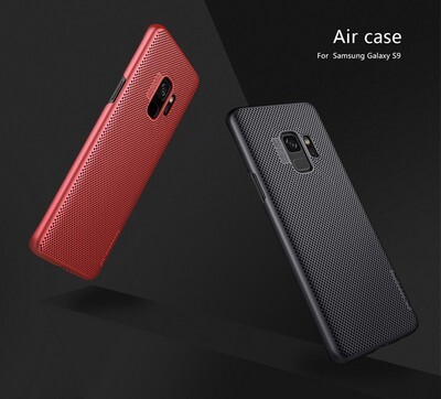 Пластиковая накладка Nillkin Air Case Красный для Samsung G960 Galaxy S9(5)