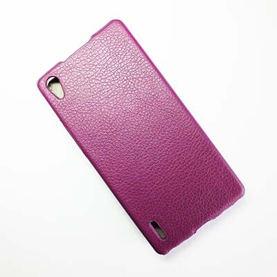 Кожаный чехол Armor Case Purple для Huawei Ascend P7(3)