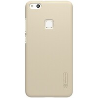 Пластиковый чехол с пленкой Nillkin Super Frosted Shield Gold для Huawei Ascend P10 Lite