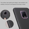Пластиковый чехол с подставкой Nillkin Super Frosted Shield Черный для Xiaomi Redmi 10X 5G ( 10X Pro 5G)(#4)