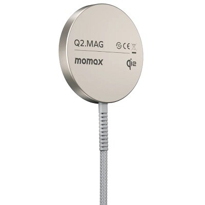 Беспроводное зарядное устройство с функцией Magsafe Momax UD32L Qi2 Magnetic Wireless Charger(1)