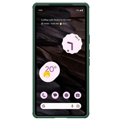 Чехол-накладка Nillkin CamShield Pro Зеленая для Google Pixel 7a(2)