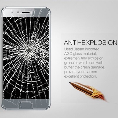 Противоударное защитное стекло Full Screen Cover 0.3 mm черное для HTC One X9(3)