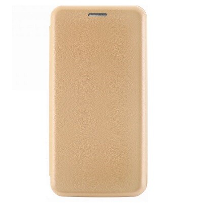 Чехол-книга на основе из силикона Book Case New 3D золотой  для Huawei Y5 (2019)/ Honor 8S(1)