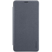 Полиуретановый чехол книга Nillkin Sparkle Leather Case Черный для Xiaomi Mi Max 3