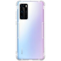 Силиконовый чехол Nillkin Nature TPU Case Прозрачный для Huawei P40