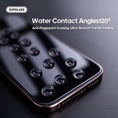 Противоударное защитное стекло Supglass SG-02 Transparent Glass All Clear прозрачное для Apple iPhone 17 Pro(4)