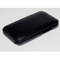 Кожаный чехол книга Black  для HTC One X