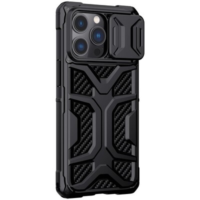 Противоударная-накладка Nillkin Adventurer Case Черная для Apple iPhone 13 Pro Max(3)
