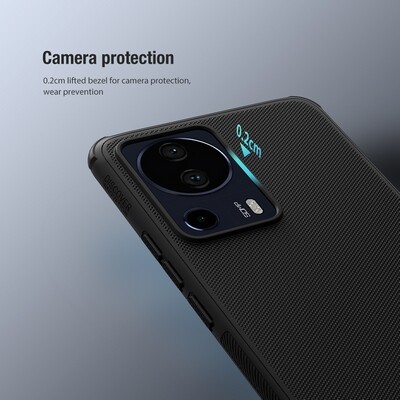 Пластиковый чехол Nillkin Super Frosted Shield Pro Зеленый для Xiaomi 13 Lite(5)