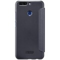 Полиуретановый чехол книга Nillkin Sparkle Leather Case Black для Huawei Honor 8 Pro\ Honor V9(#2)