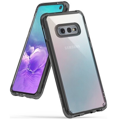 Чехол бампер Ringke Fusion Series прозрачно-серый для Samsung Galaxy S10e(1)