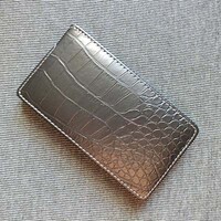 Кожаный чехол Up Case Crocodile Black для Nokia Lumia 925