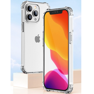 Противоударный чехол Ipaky Crystal Bumper Case прозрачный для Apple iPhone 13(2)
