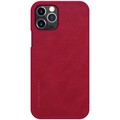 Кожаный чехол Nillkin Qin Leather Case Красный для Apple iPhone 12 Pro Max(#2)