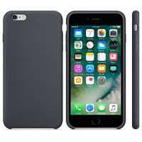 Силиконовый чехол Charcoal Gray для Apple iPhone 6 Plus/6s Plus