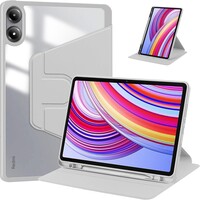 Чехол для планшета с функцией вращения Acrylic Rotate Series серый для Xiaomi Redmi Pad 2 Pro