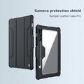 Защитный чехол Nillkin Bumper Leather Case Pro Синий для Samsung Galaxy Tab S7 FE(#9)