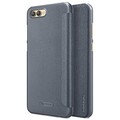 Полиуретановый чехол книга Nillkin Sparkle Leather Case Черный для Huawei Honor View 10(#4)