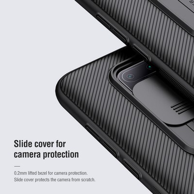 Чехол-накладка Nillkin CamShield черная для Xiaomi Redmi 10X 5G ( 10X Pro 5G)(3)