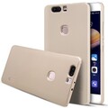 Пластиковый чехол с пленкой Nillkin Super Frosted Shield Gold для Huawei Honor V8(#3)