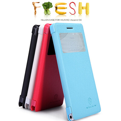 Полиуретановый чехол Nillkin Fashion Series Black для Huawei Ascend G6(4)