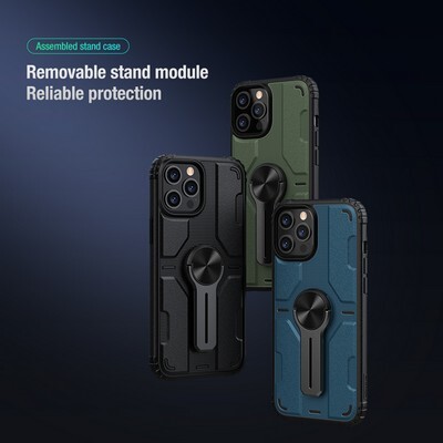 Противоударная-накладка Nillkin Medley Case Синяя для Apple iPhone 12 Pro(11)