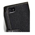 Кожаный чехол книга Melkco Leather Case Wallet Type Black LC для Apple iPhone 5/5s/SE(#3)